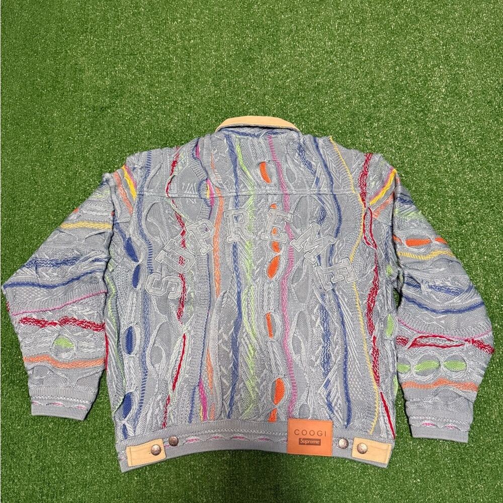 Supreme Multicolor Patterned Jacket - Picture 7 of 9